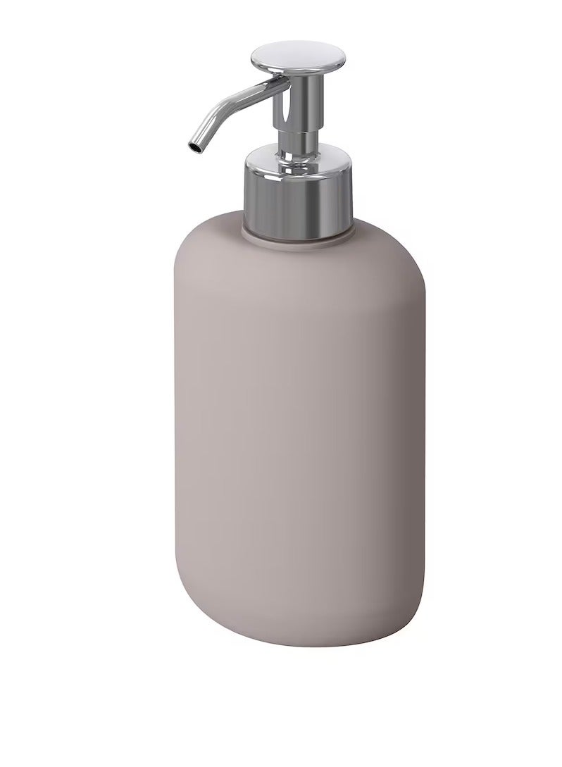 Soap dispenser, beige - Image 1