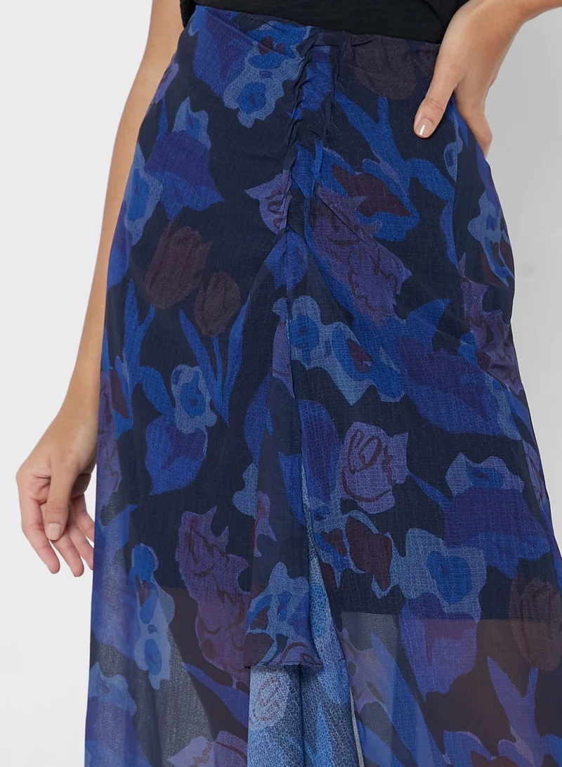 Ted Baker Ruched High Waist Skirt