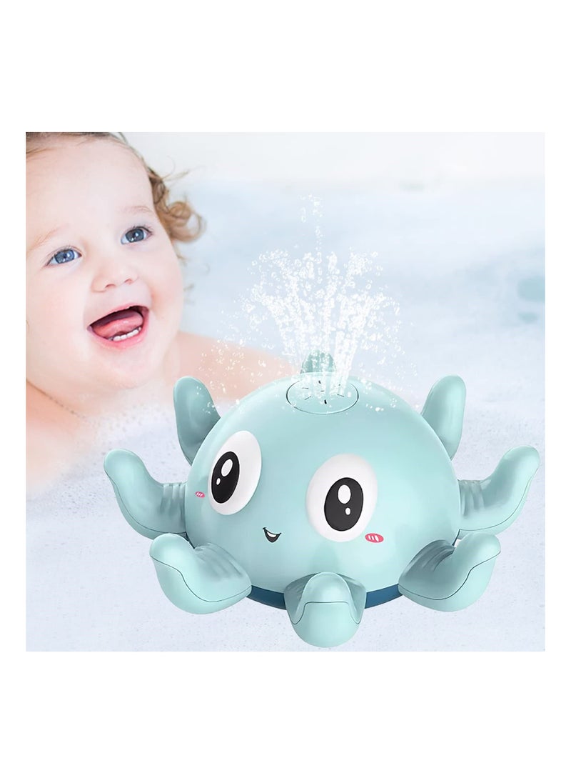 Generic - Baby Bath Toy With Light, Octopus Bath Toy Automatic Induction Spray Water Toy, Gifts for Children and Toddlers - Image 1