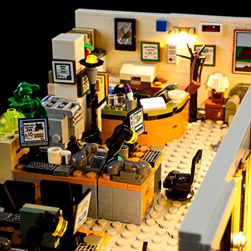 BRIKSMAX Led Lighting Kit for LEGO-21336 The Office - Compatible with Lego Ideas Building Blocks Model- Not Include Lego Set - Image 5