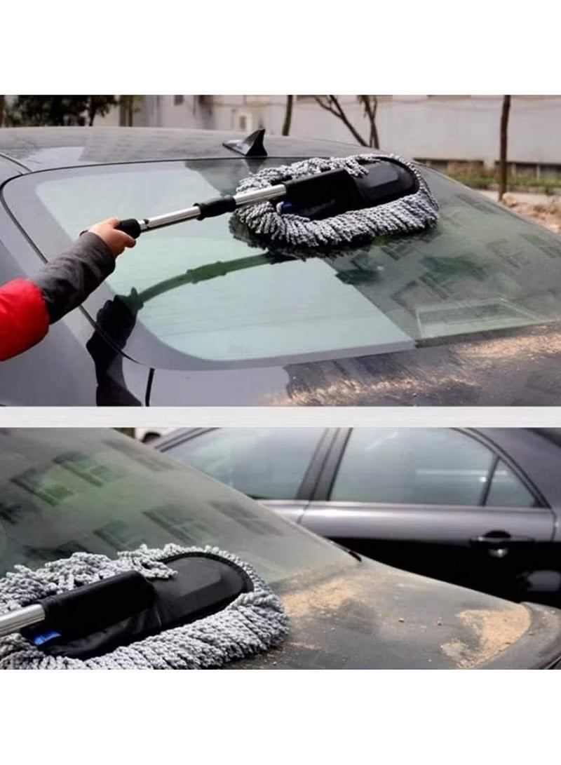 Classic Soft Microfiber Duster Telescoping Car Window Clean - Image 3