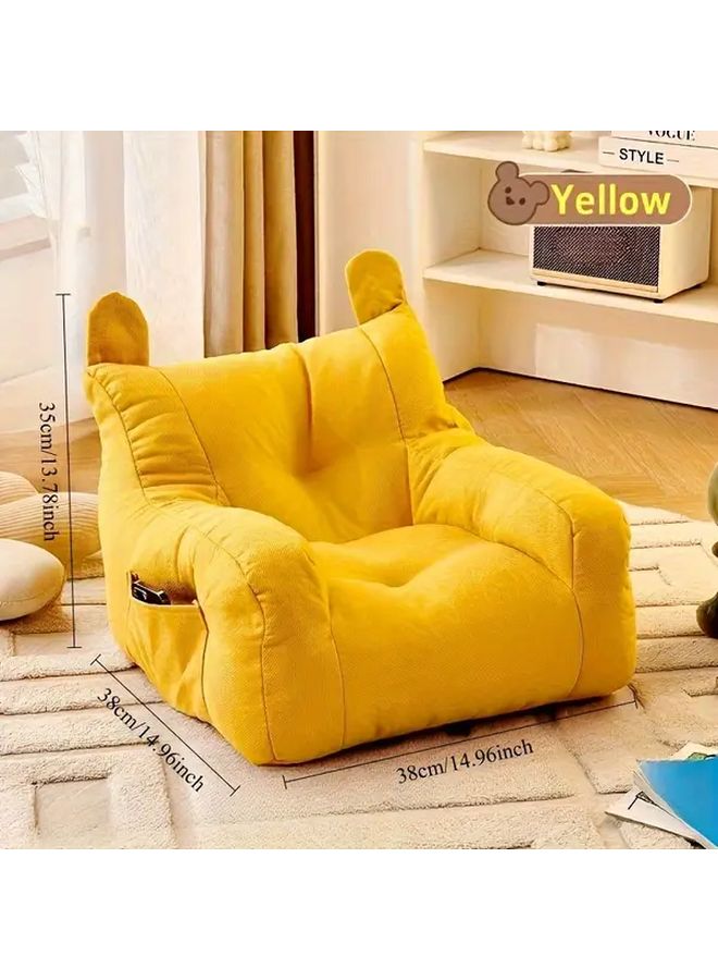 Green Plush Pet Sofa Chair With Removable Washable Cover 14 96x14 96x13 78in - Image 2