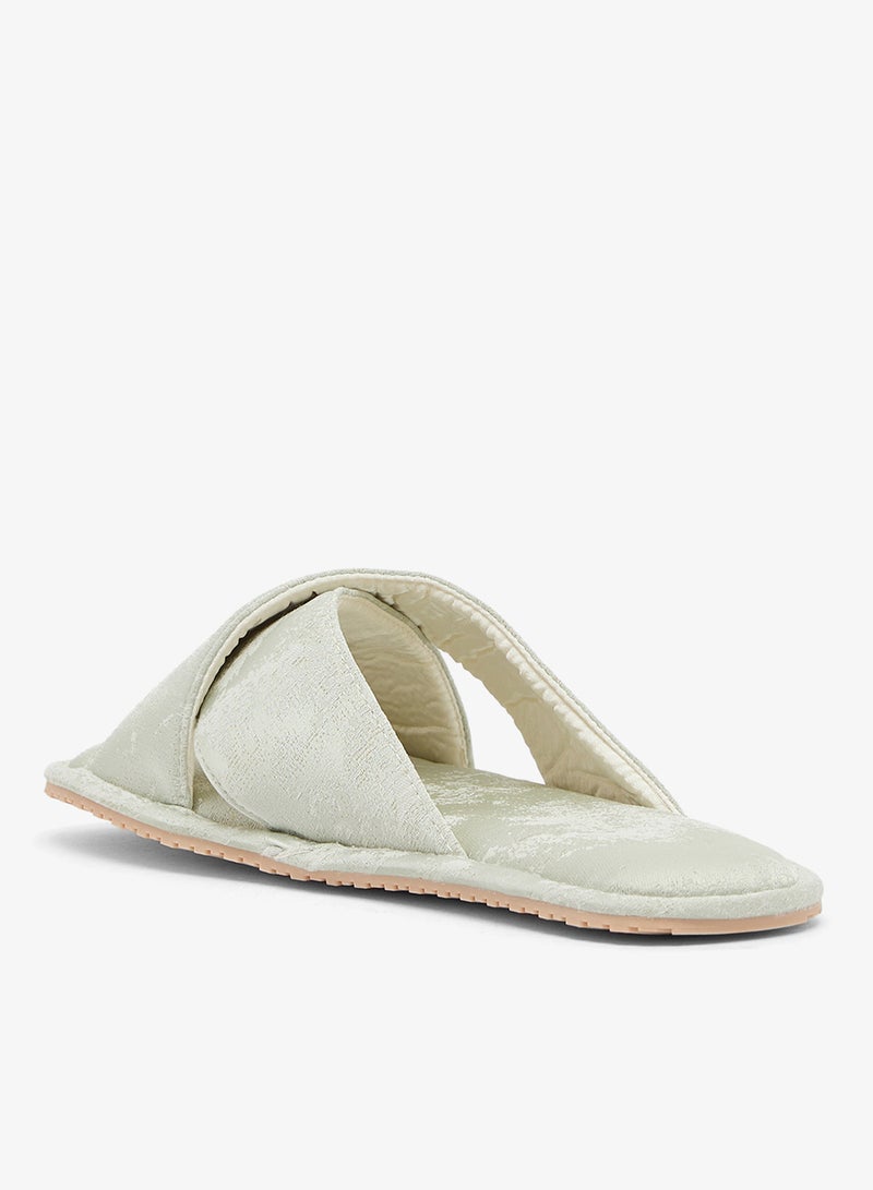 جينجر شبشب غرفة نوم مخملي مريح - Image 2