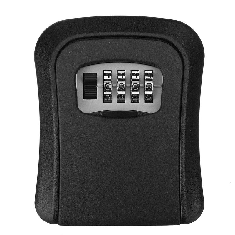 oddpod ™ Combination Key Safe/Key Safe Lock Box Outdoor Storage Box with Code Combination Password Security Lock CH-806 (Black) - Image 1