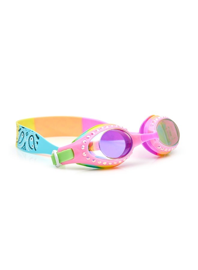 Bling2o Bubble Bath Pink Bandana Kids' Swim Goggles - Image 3