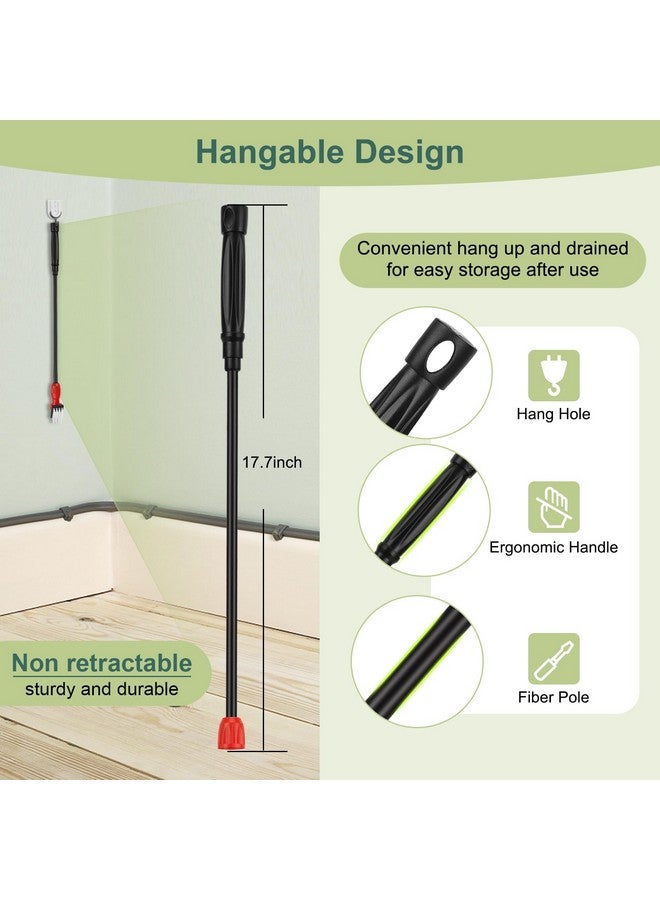 hygger Multi-Use Fish Tank Cleaning Tools Kit, 6 in 1 Aquarium Clean Set with Long Handle Blade Scraper Sponge Scrubber Firm Scrub Brush Fish Net Gravel Rake for Acrylic & Glass Tank - Image 3