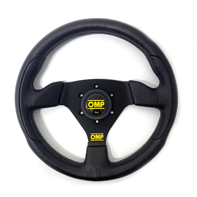 OMP OMPOD/1989/NN Steering Wheel - Black Faux Leather