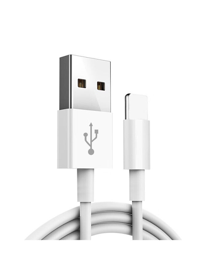 Zitai Apple Data Cable Charging Cord Compatible With Iphone 14/13/12/11/xs/xr/8/7/6 Tablets, Ipad Phone Charger Cable, 1 Meter, White - Image 1