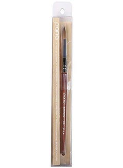 Pana 100% Pure Kolinsky Hair Bristles Acrylic Nail Brush Oval Crimped Shaped Mahogany Wood Handle Professional Salon Quality (Size 6 Mahogany)  - Image 3
