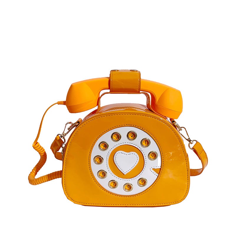 2020 New Creative Sweet Girl Funny Personality Digital Simulation Can Answer The Phone Messenger Bag Women - Image 1
