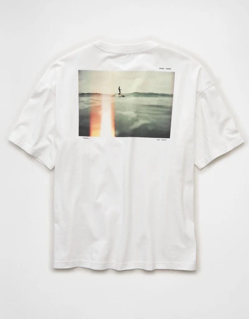 American Eagle  AE Boxy Destination Graphic T-Shirt  | Best Price UAE