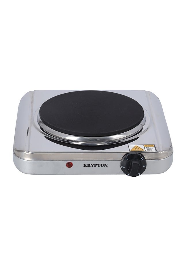 KRYPTON Stainless Steel Hot Plate 1500 W KNHP6289 Silver - Image 3