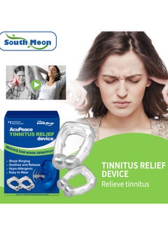 SOUTH MOON Tinnitus Relief Clip Ear Discomfort Tinnitus Ear Back Ear Health Ear Acupoint Massage Clip  - Image 1