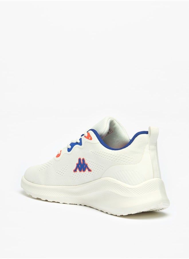 Kappa Men's Logo Detail Sports Shoes with Lace-Up Closure  - Image 3