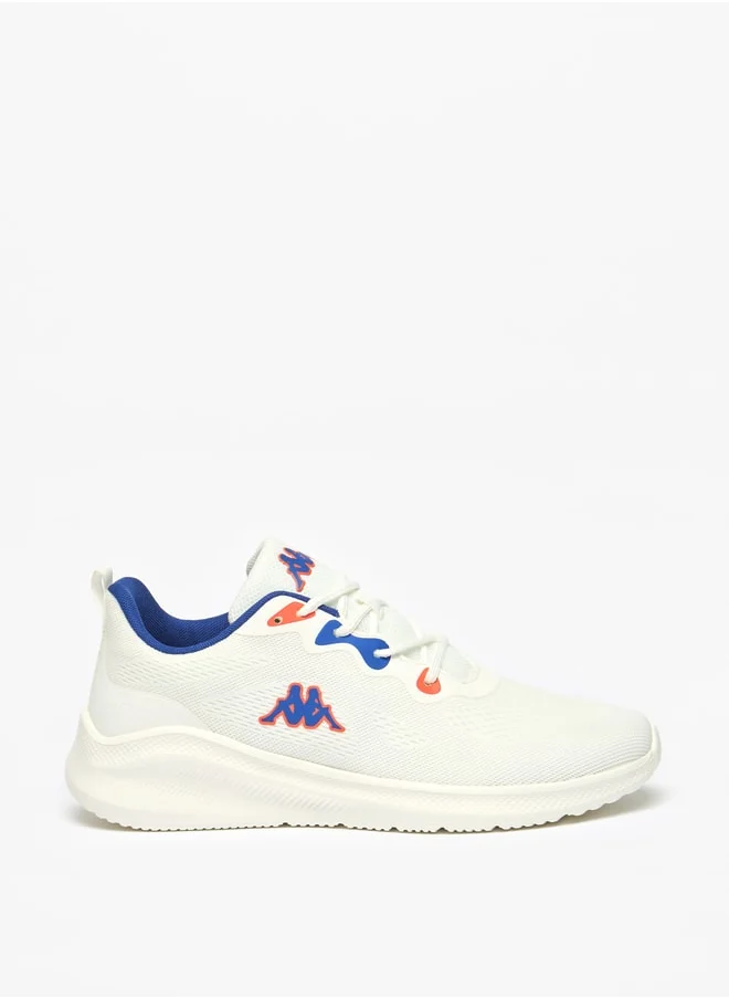 Kappa Men's Logo Detail Sports Shoes with Lace-Up Closure