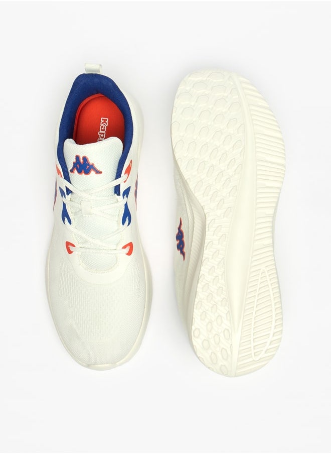 Kappa Men's Logo Detail Sports Shoes with Lace-Up Closure  - Image 4