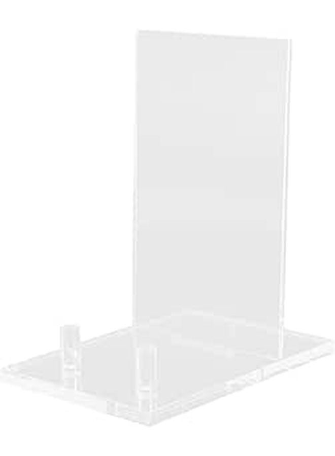 Adjustable Acrylic Easel Stand Display Holder For Photos Books Plates Table Decor - Image 1