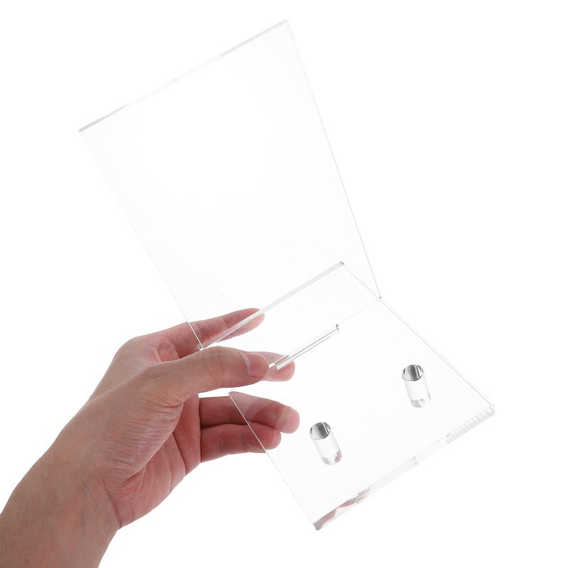 Adjustable Acrylic Easel Stand Display Holder For Photos Books Plates Table Decor - Image 5