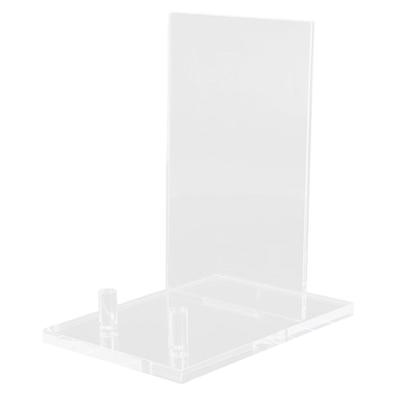 Adjustable Acrylic Easel Stand Display Holder For Photos Books Plates Table Decor - Image 2