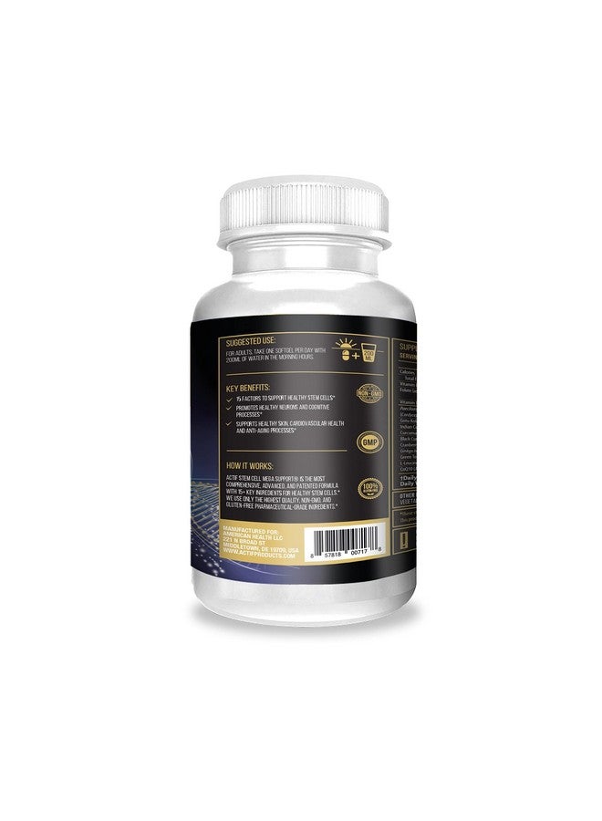 ACTIF Stem Cell Mega Support With 15 Factors Nongmo 2 Month Supply Made In Usa - Image 4