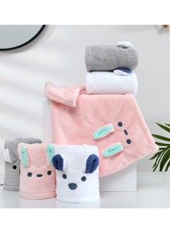 Generic Bunny Shape Microfiber Hair Drying Towels  - Image 3