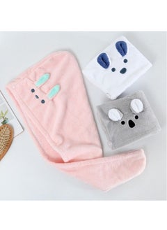 Generic Bunny Shape Microfiber Hair Drying Towels  - Image 2