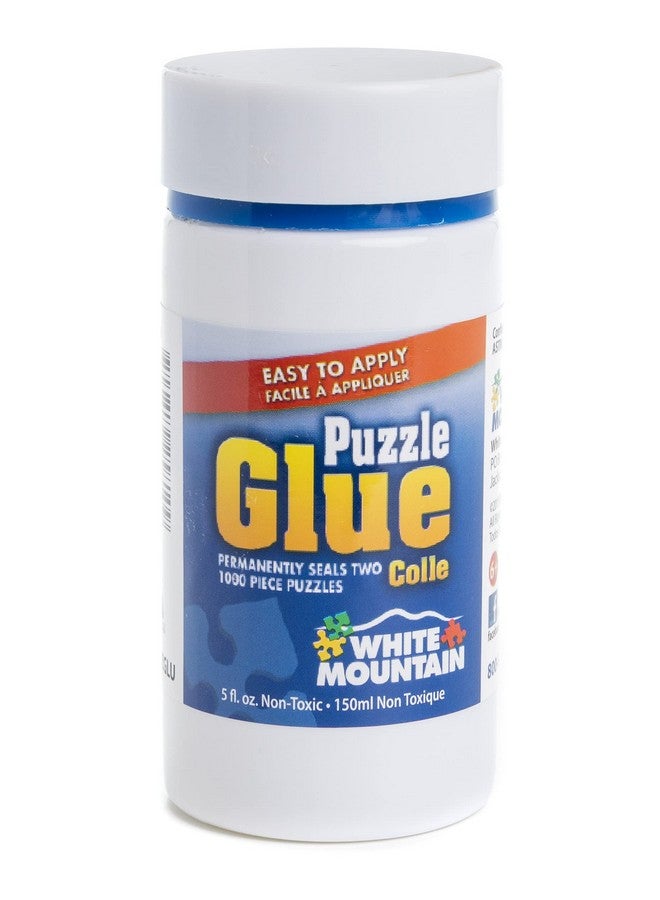 WHITE MOUNTAIN White Mountain Puzzle Glue with Applicator, 5 oz Bottle for 2000 Piece Puzzle  - Image 3