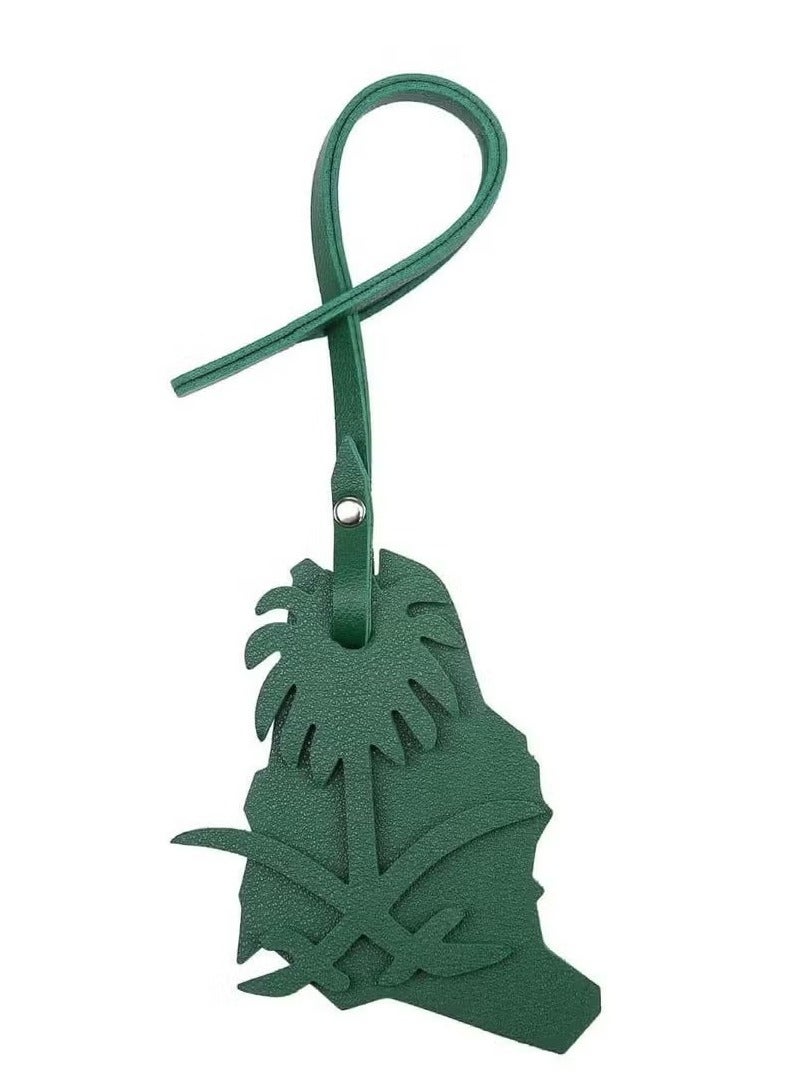 Saudi Arabia Map pendant,Saudi coat of arms pendant,Two swords and palm tree pendant + kingdom map - Image 1