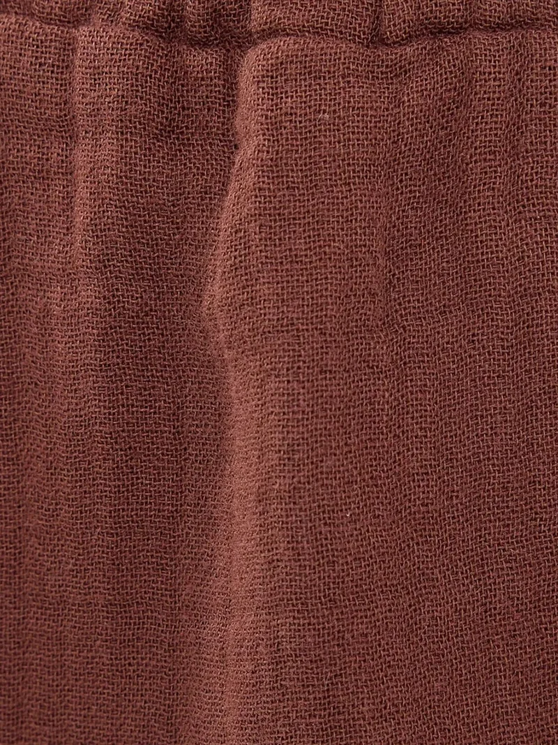 زوبعة تنورة ماكسي سادة بفتحة