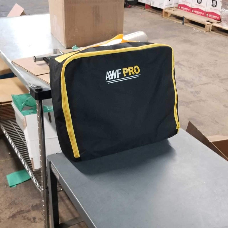 AWF PRO Store Portable Spill Kit, 35 Pieces. Perfect For Trucks, Cars and Homes. Packed in a Heavy Duty, Reusable Nylon Bag. Contains 25 Heavy Duty Sorbent Pads, 3 Sorbent Socks, 5 Disposal Bags, 1 Goggles & Gloves - Image 5