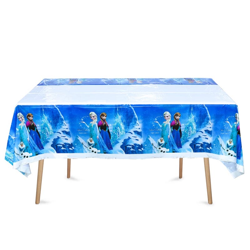 Losede 2pcs Birthday Party Tablecloth Table Cover, Birthday Supplies Decorations (Style 1) - Image 1
