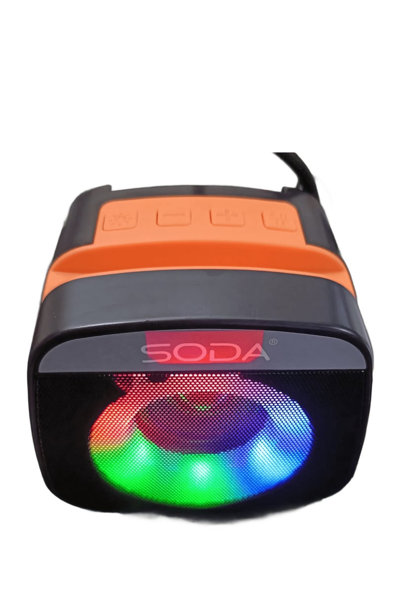 SODA NFD-922 Portable Wireless Bluetooth Speaker with Multi-Color Lighting  - Image 1