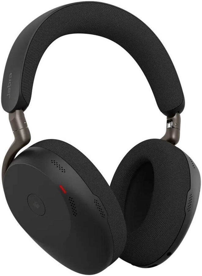 Evolve3 85 Wireless Over-Ear Headset – Active Noise Cancellation (ANC), AI-Powered ClearVoice Microphone, Up to 25h Call / 120h Music Battery, Bluetooth + USB-C/USB-A, Teams & Zoom Certified, Boom-Less Design, All-Day Comfort – Professional Office & Hybrid Work, Black | 38599-999-999 Black