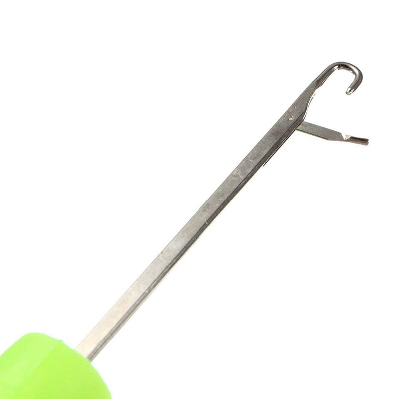Gircss 2Pcs Latch Hook Tool, Latch Hook Crochet Needle for Micro Braids, Hair Extension, Feather and Carpet - Image 5
