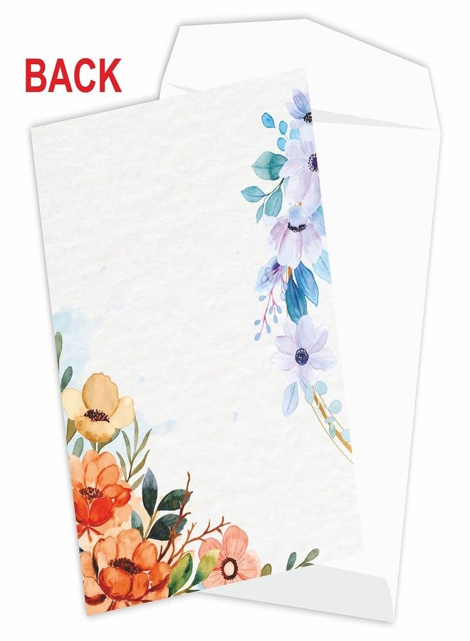 CVANU Thankyou Greeting Card Blank Notecard with Envelope (4pcs)(8.5x5.75inch)_C24 - Image 2