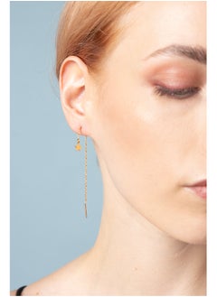 FARMA Medical Pharma COMETA gold-plated 18K earrings.  - Image 3