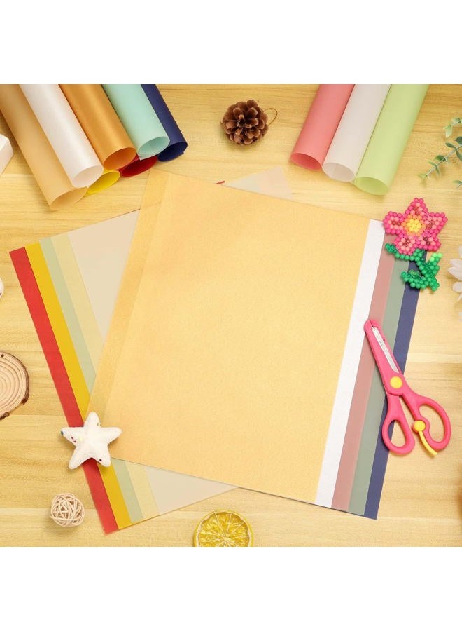 cridoz 70 Pcs Colored Vellum Translucent Paper 8.5 x 11 inches Tracing Vellum Paper for Greeting Card Invitation Overlays, Sketching Crafting Scrapbooking, Journaling, Lanterns Making - Image 2