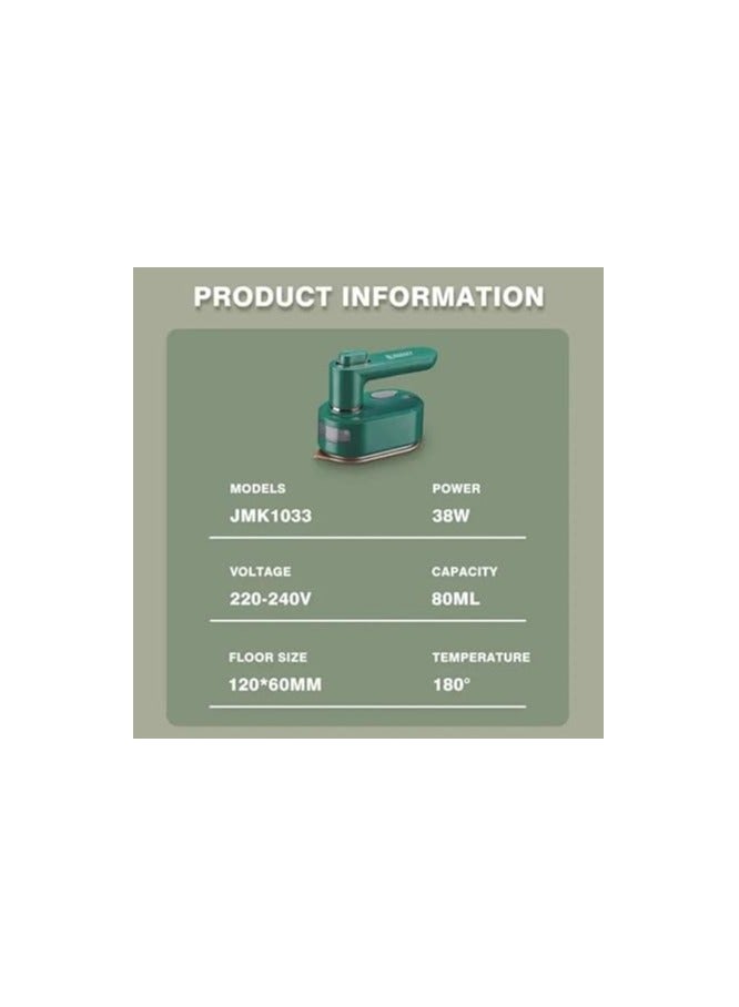 Jamaky Italy جهاز كي  جافة ورطبة صغيرة للسفر و الرحلات من جاماكي، 180 درجة مئوية للملابس بقدرة 40 واط محمولة باليد للاستخدام الجاف والرطب 1016 - JMK - ايطالي - Image 3