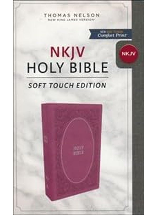 Nkjv, Holy Bible, Soft Touch Edition, Leathersoft, Pink, Comfort Print