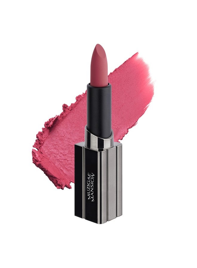 MUZIGAE MANSION Moodwear Blur Lip Stick - Soft Blurring Tint, Long-Lasting Hydrating, Waterproof K-Beauty - MLBB & Bold Red Shades (Sleek Metallic Design) (Soft Matte Blurring Effect) (006 RUFFLE) - Image 1