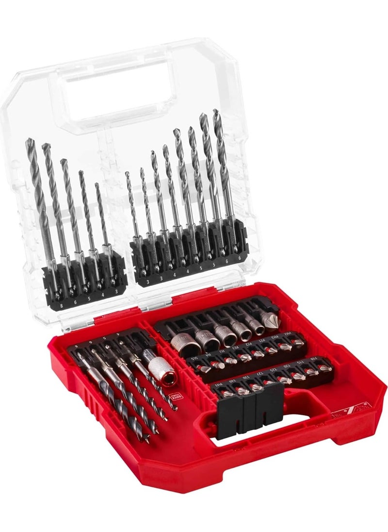 Einhell - L-Case 40-Piece Bits and Drill Set 109053 - Image 1