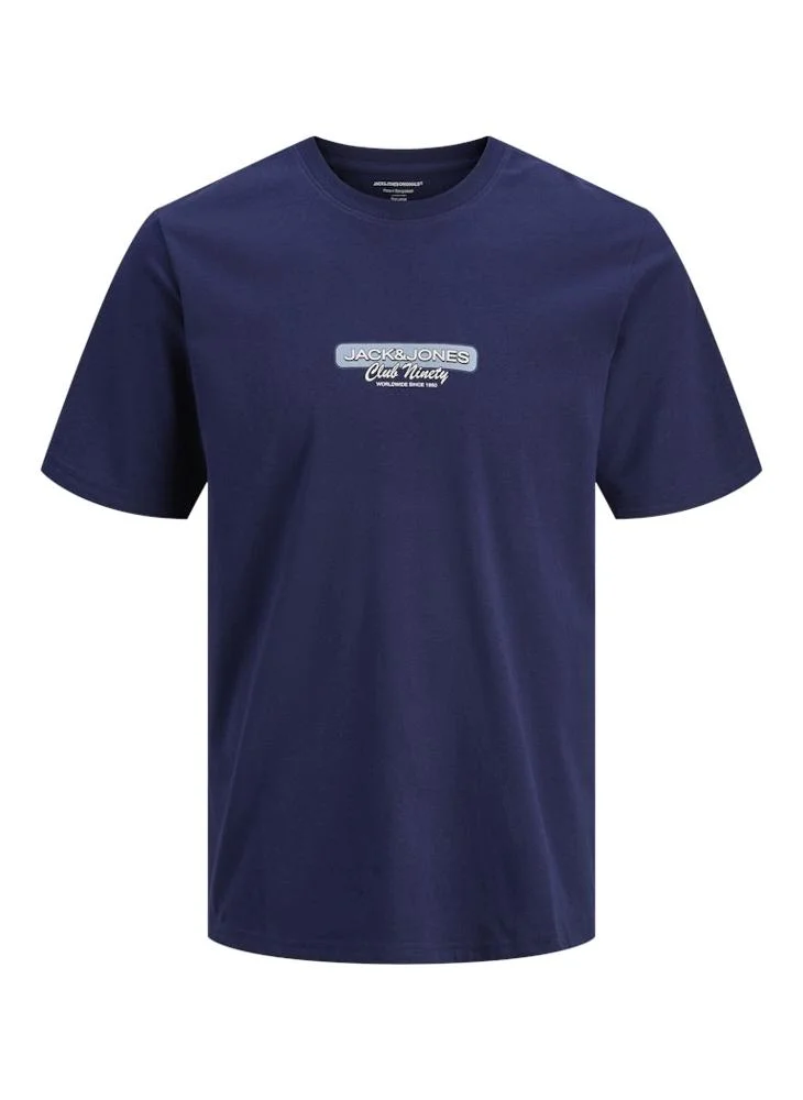 جاك اند جونز Graphic Crew Neck T-Shirt