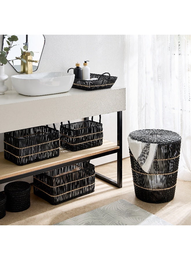 Home Box Ebony Storage Baskets - Set of 3 - Image 5