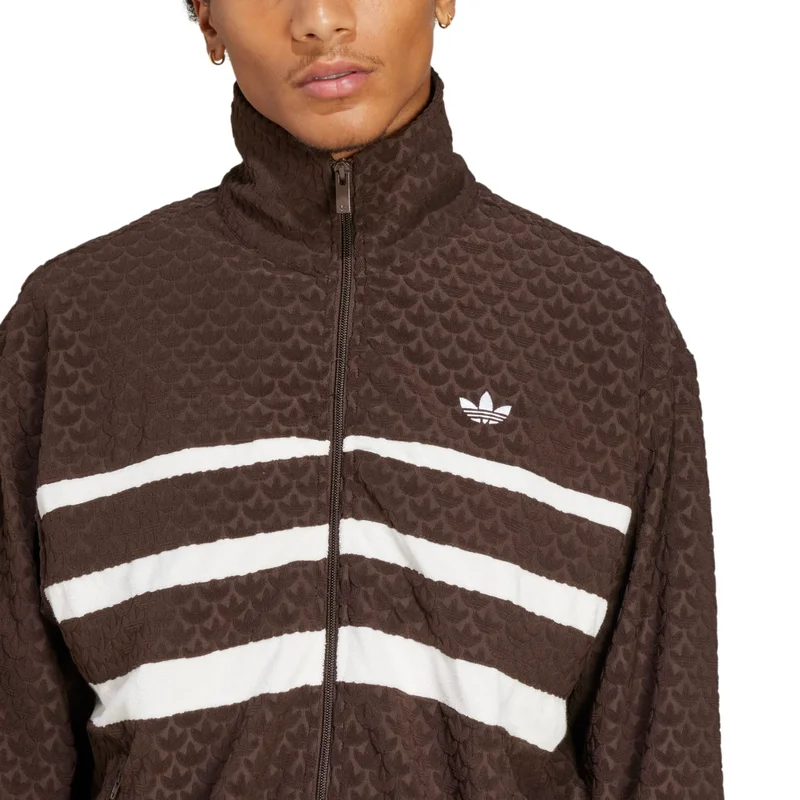 adidas Originals adidas Q12 MONOGRAM T Brown Originals Men TRACK TOPS