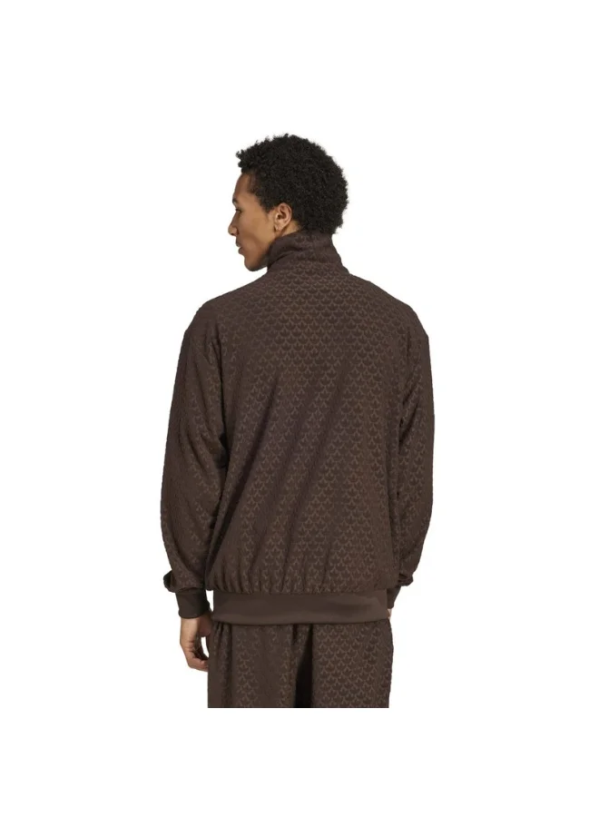 adidas Originals adidas Q12 MONOGRAM T Brown Originals Men TRACK TOPS