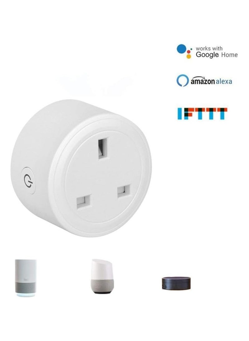 Nano Classic - Nano Classic Wifi Smart Plug (2 Pcs in1 Pack) iOS Android App Remote compatible with Alexa, Google Home, IFTTT Control for home automation (2 Pcs in1 Pack) - Image 1