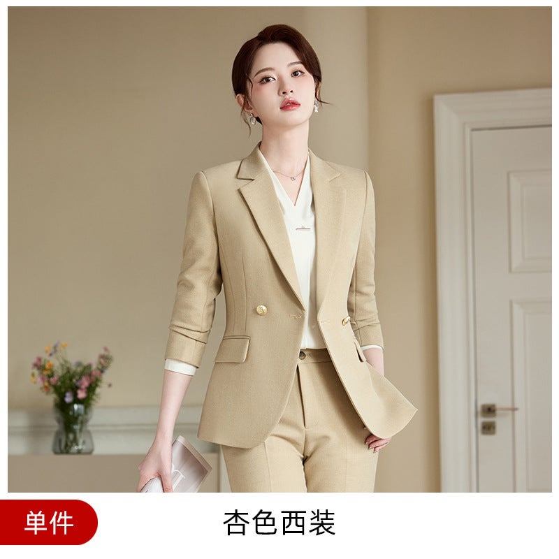 Workplace Suit Suit Jacket Business End Clothing Fashion Business Wear Temperament Interview Dress - Image 1
