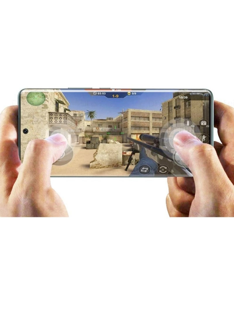 DUSALA Honor X9a Screen Protector Full Glue Edge to edge 3D Curved Tempered Glass Fingerprint Compatible Anti Scratch 9H hardness for Honor X9a (UV Glass) - Image 5