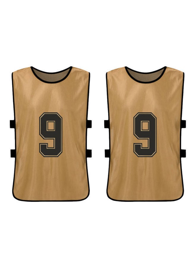 Y&D Sports Pinnies Numbered Practice Vest Pennies For Soccer Basketball Jersey Bibs,Set Of 12 Youth Adults Team  - Image 5