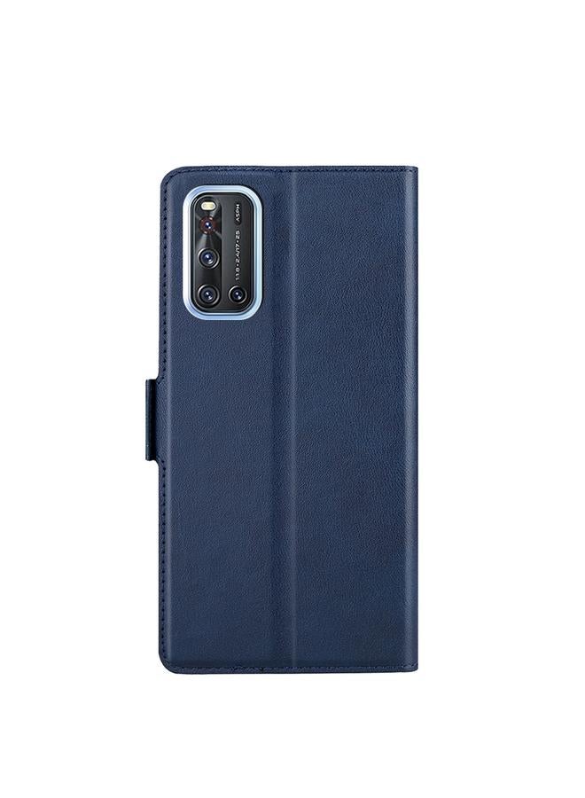 erorex Case For vivo V19 Global Ultra-thin Voltage Side Buckle PU + TPU Leather Phone Case - Image 3